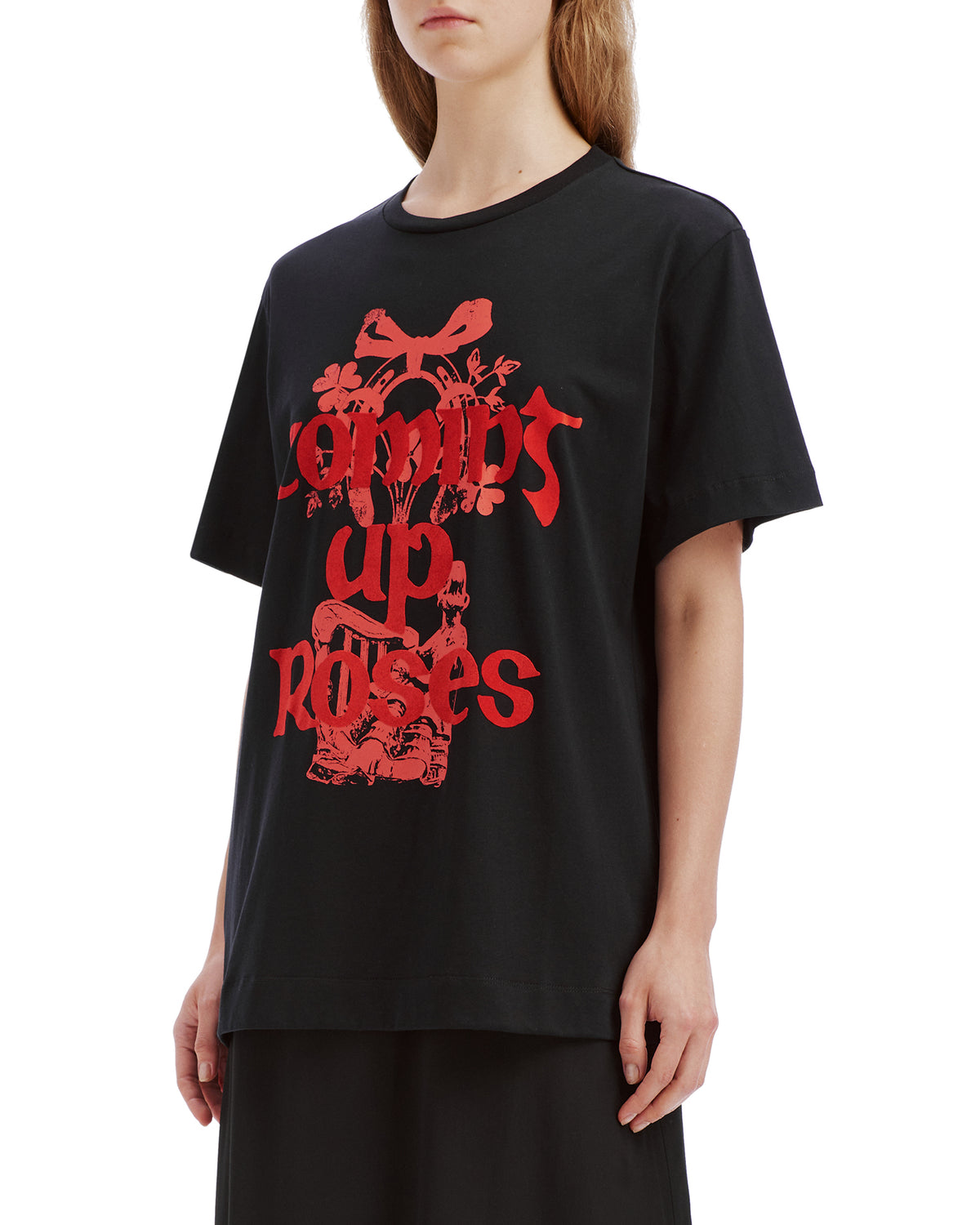 Coming Up Roses print tee