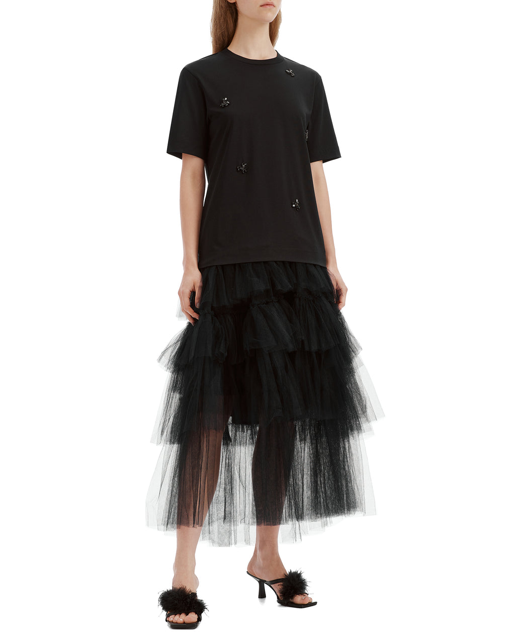 Embellished boy tee