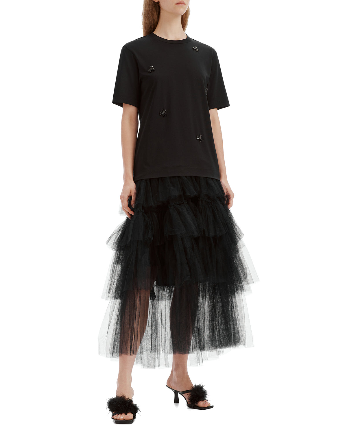 Embellished boy tee