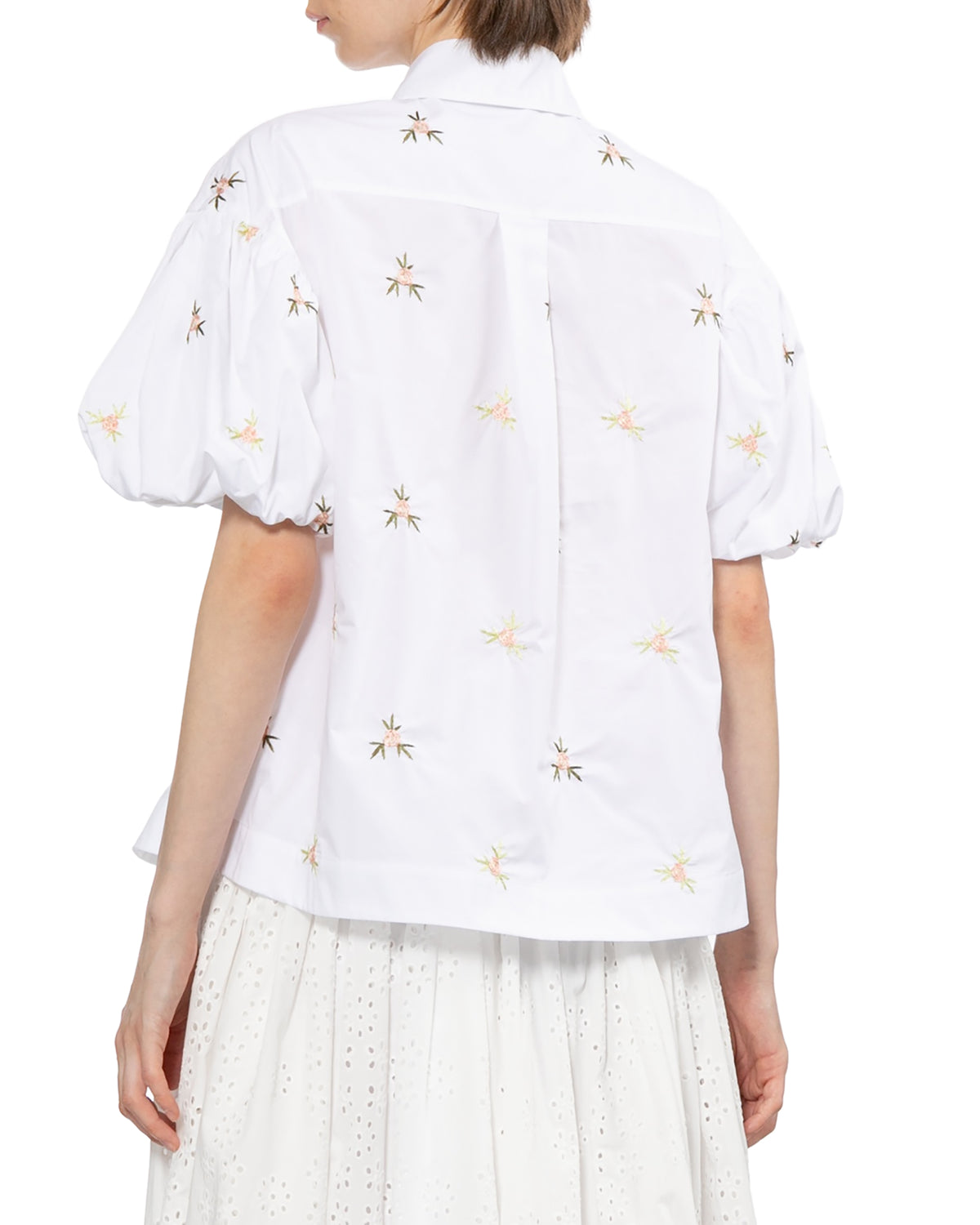 Rosebud cropped shirt