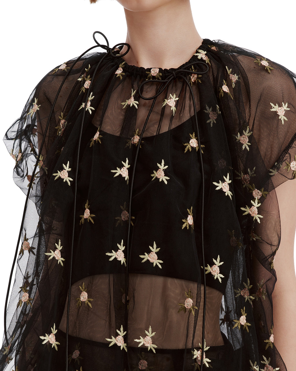 Embroidered top