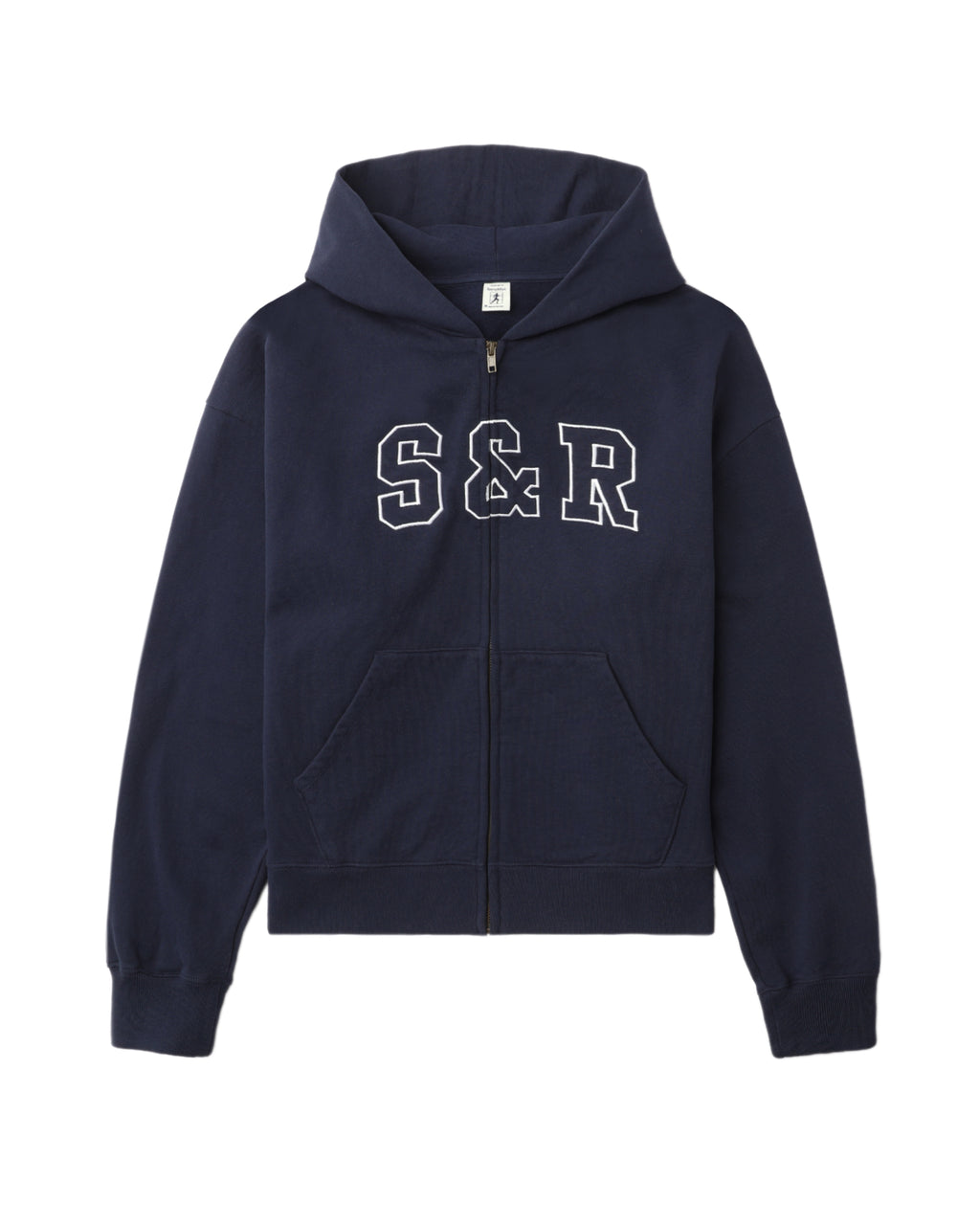 Embroidered hooded jacket