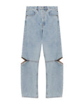 Cut out jeans