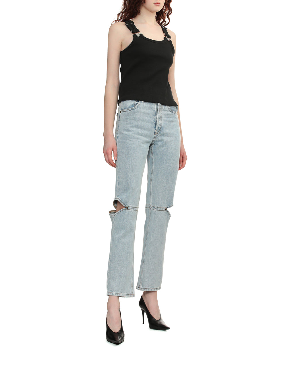 Cut out jeans