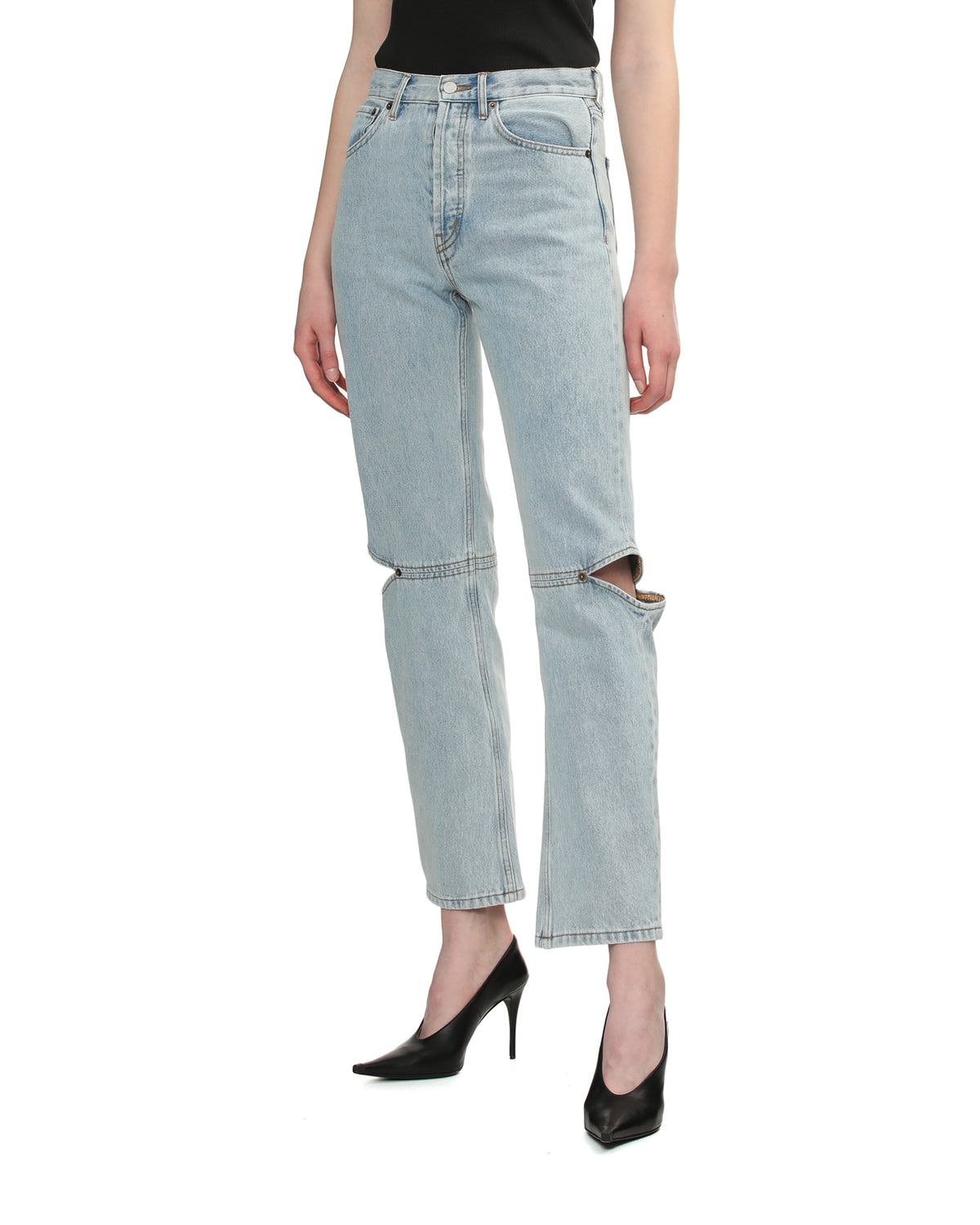Cut out jeans