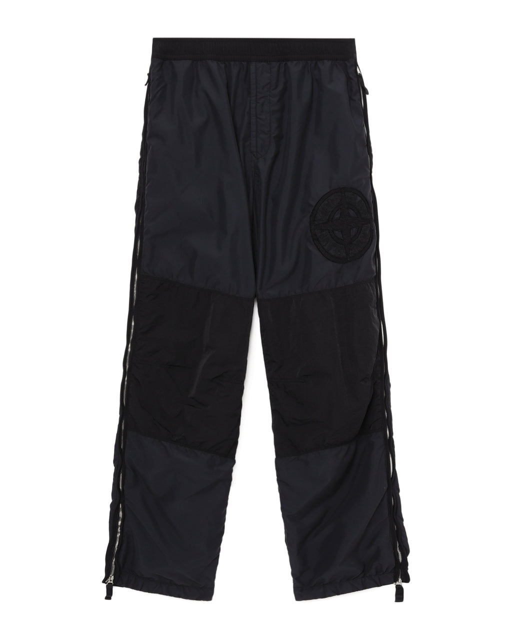Brushed nylon joggers