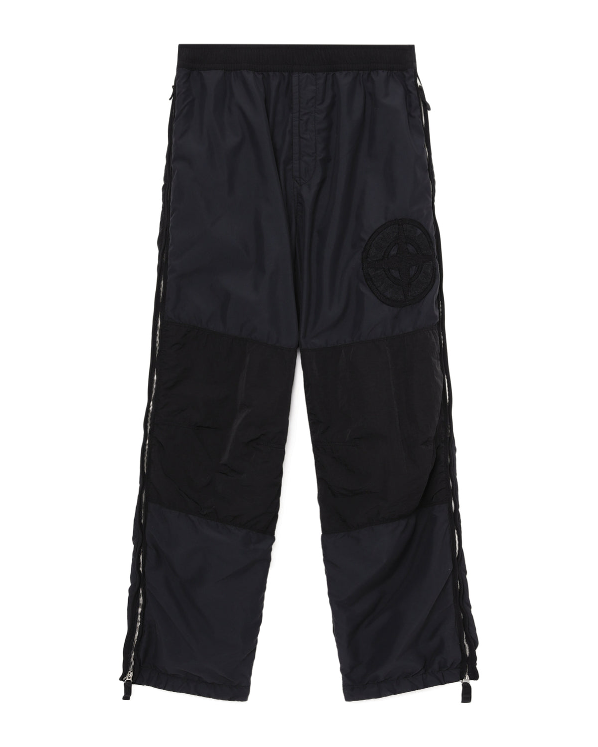 Brushed nylon joggers