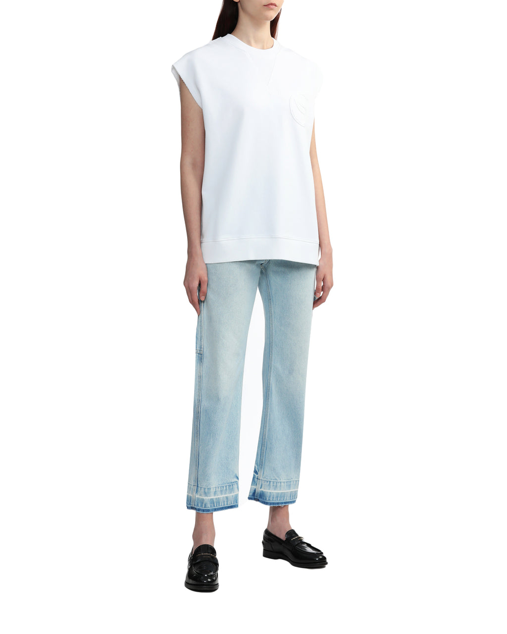 Straight cut jeans
