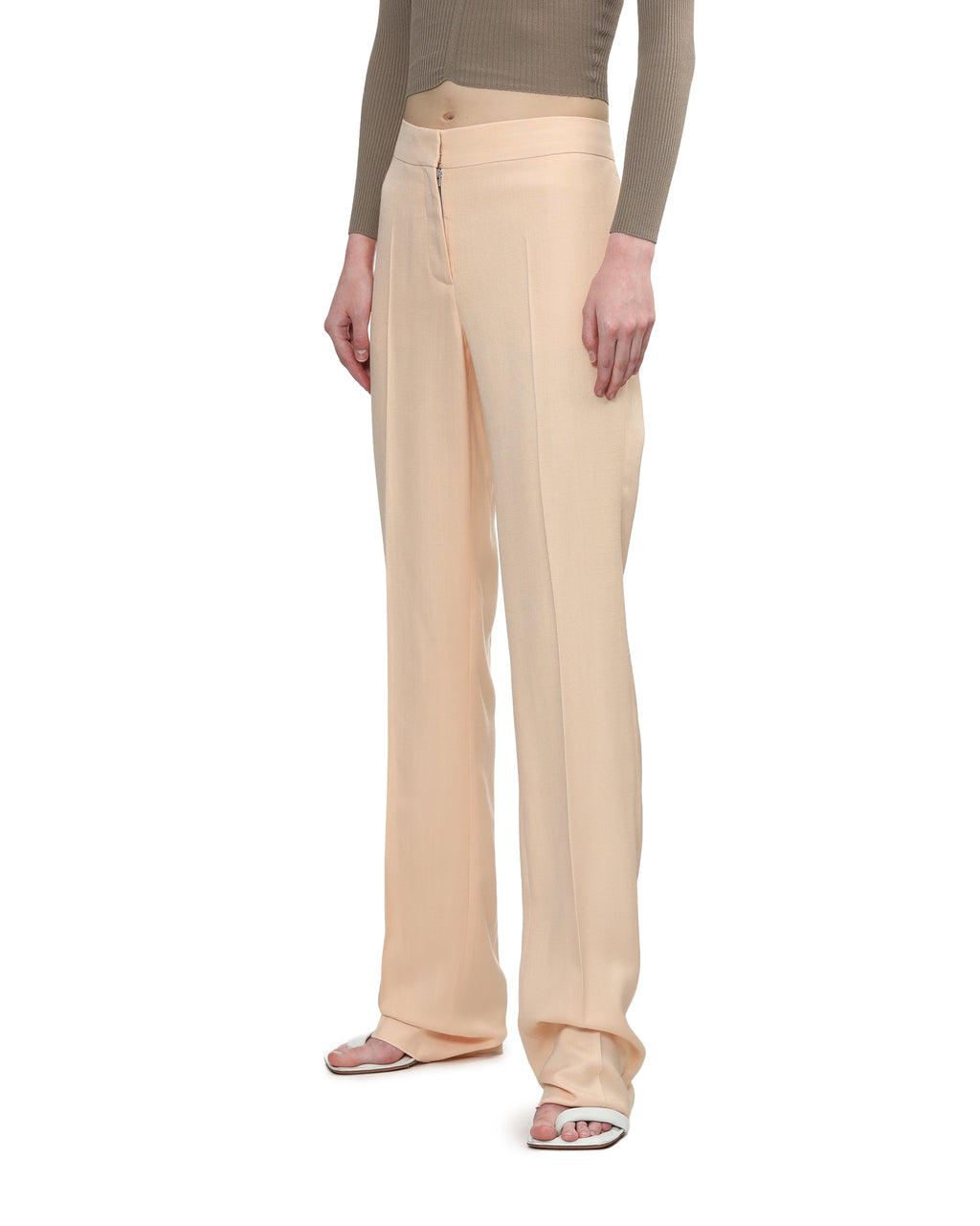 Straight-leg pants