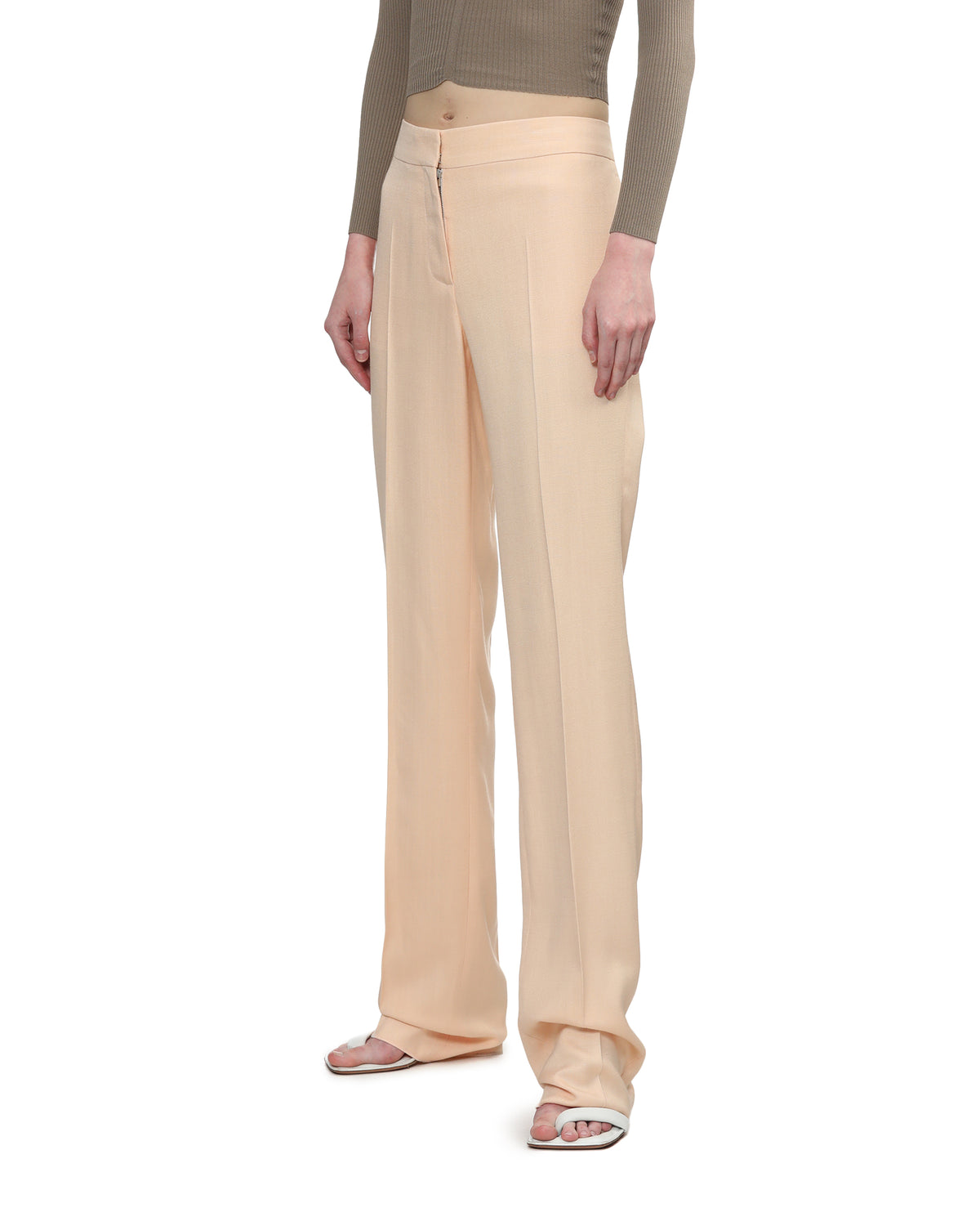 Straight-leg pants