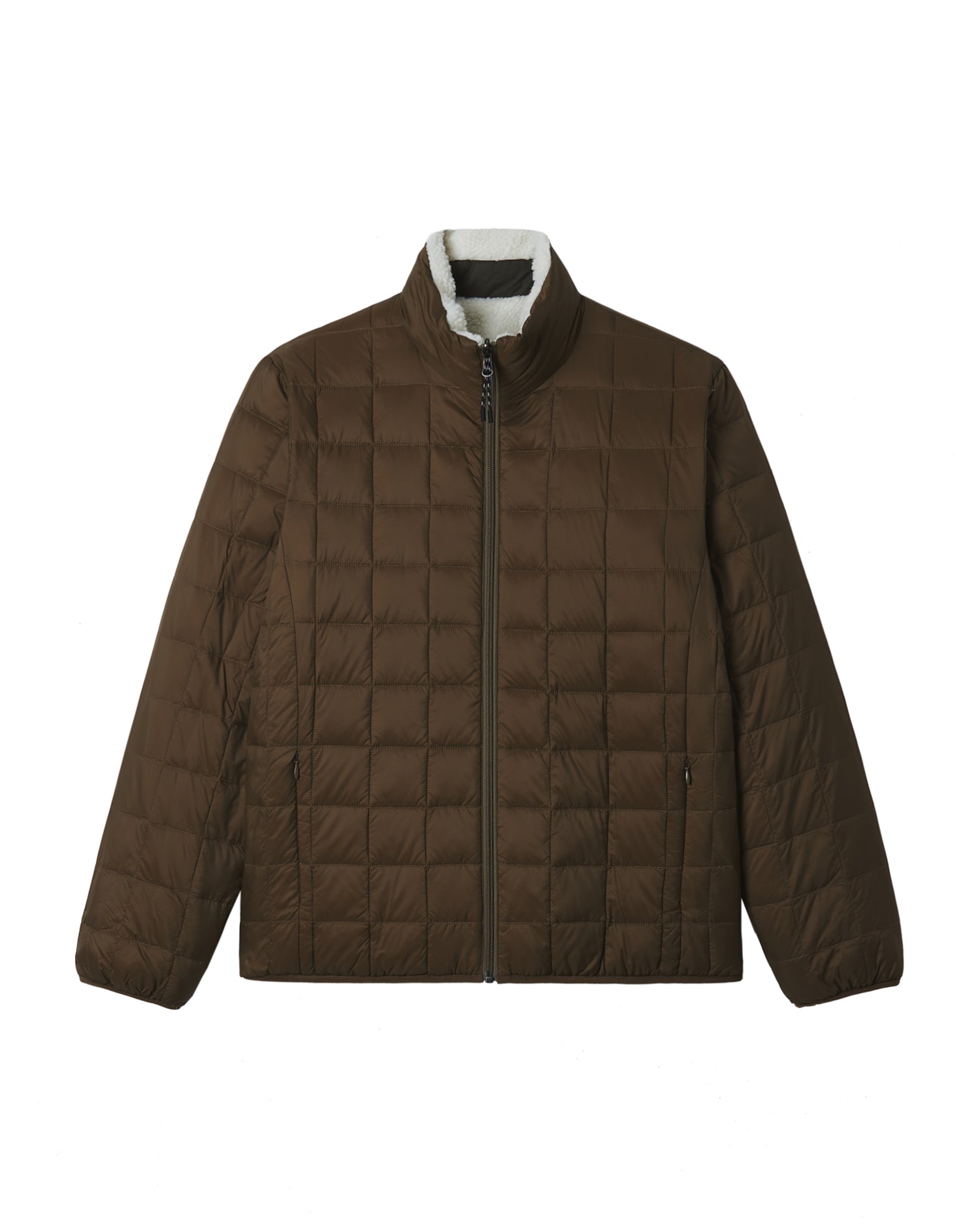 Reversible quilted jacket