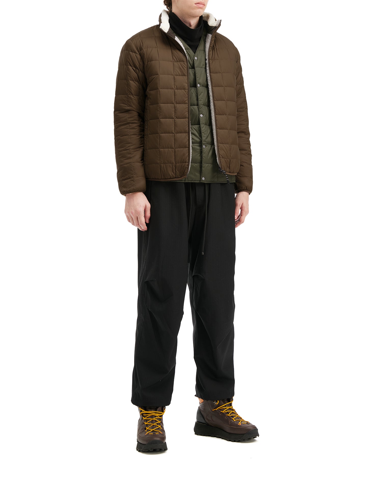 Reversible quilted jacket