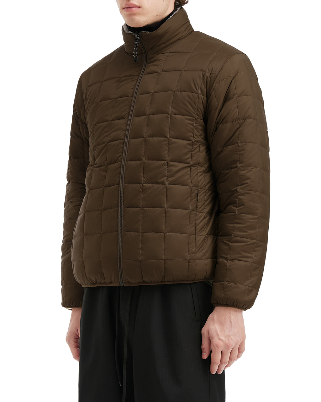 Reversible quilted jacket