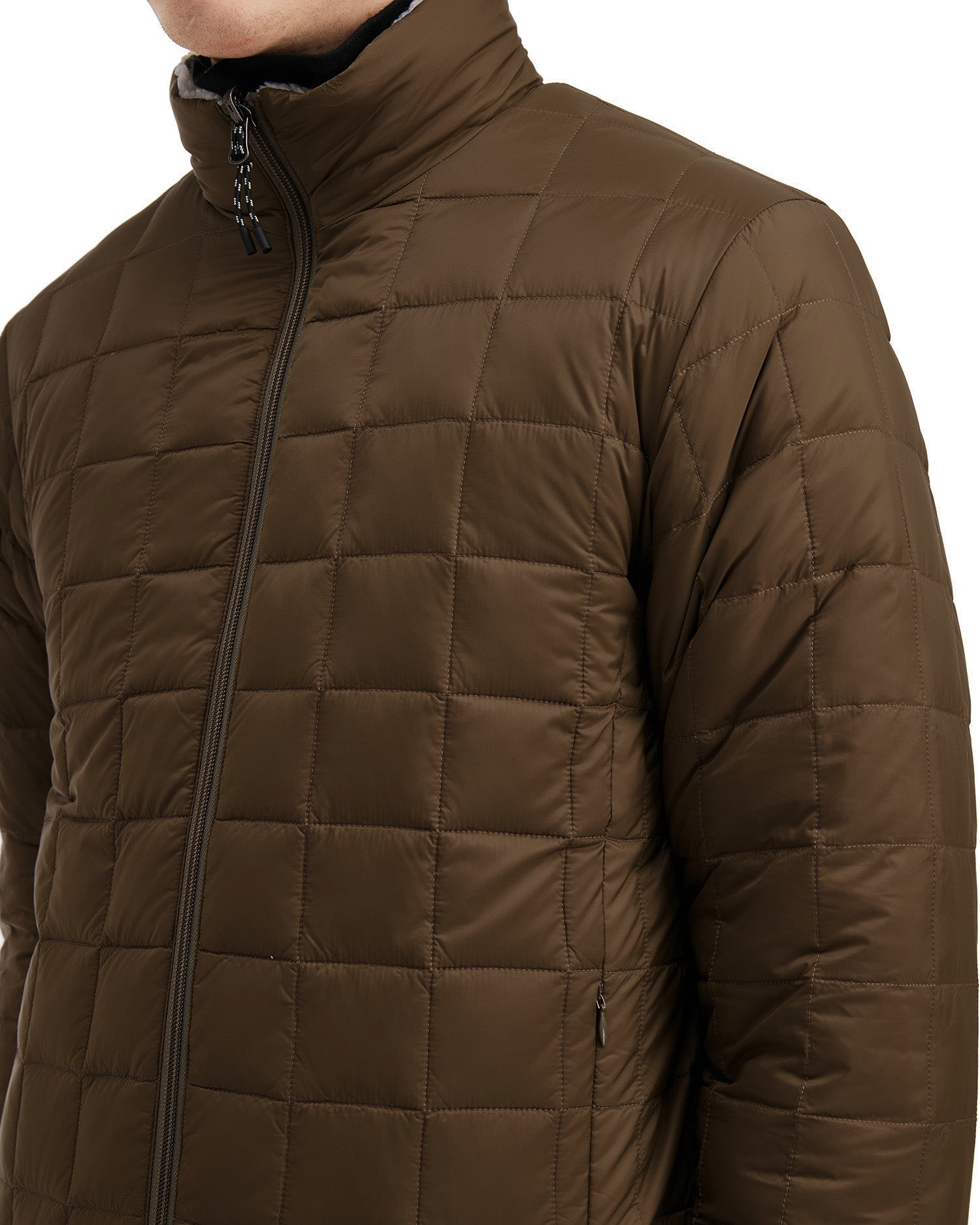 Reversible quilted jacket
