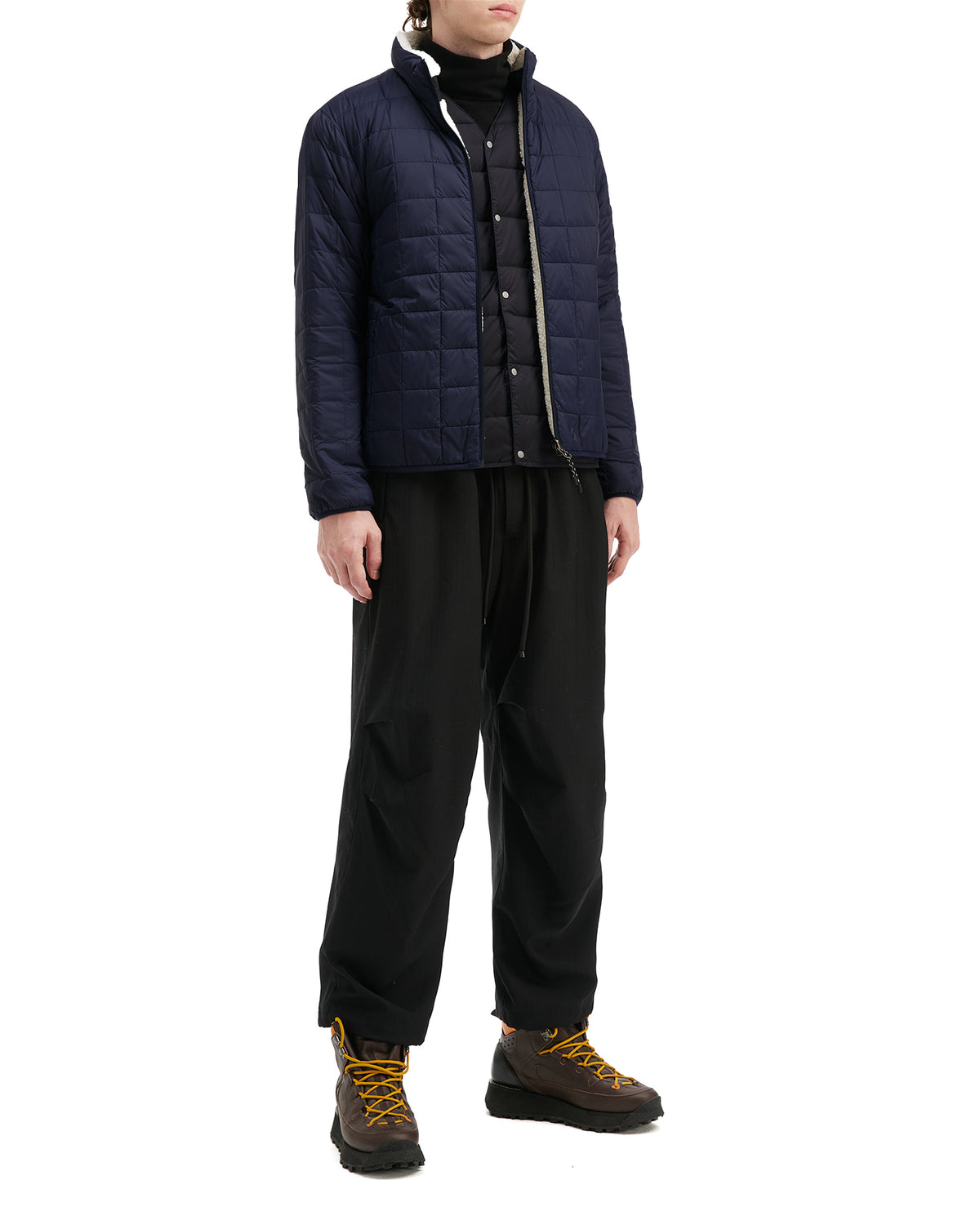 Reversible quilted jacket