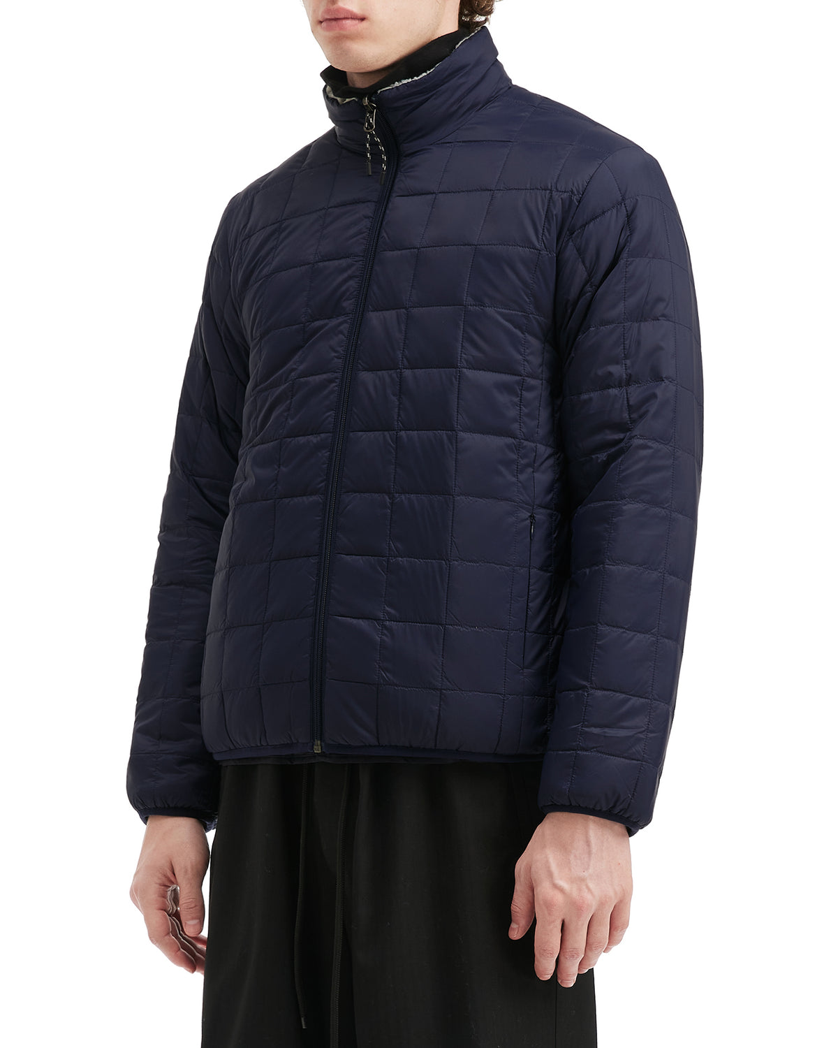 Reversible quilted jacket
