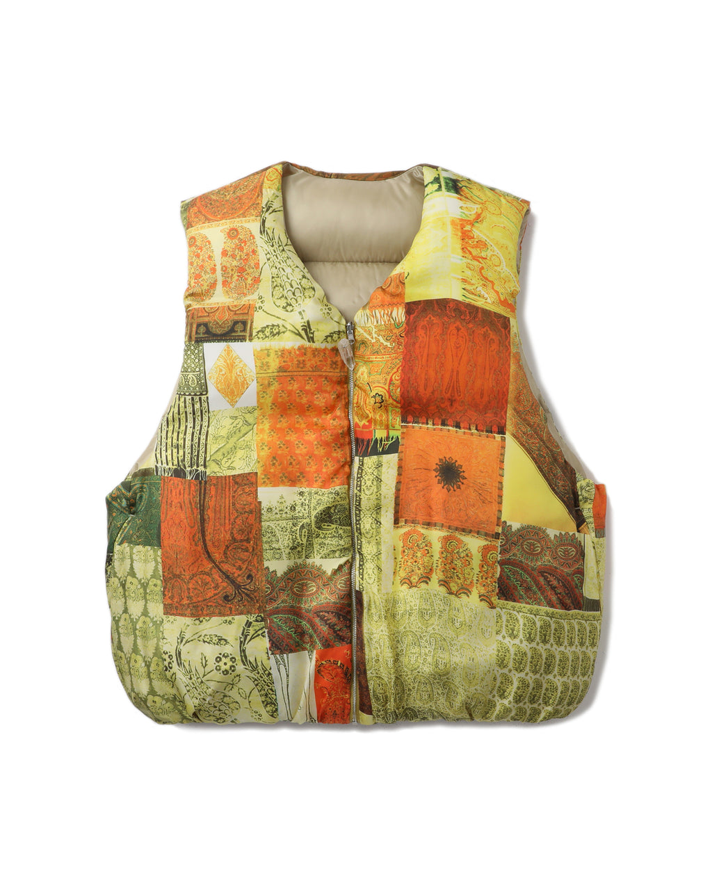 Reversible down vest