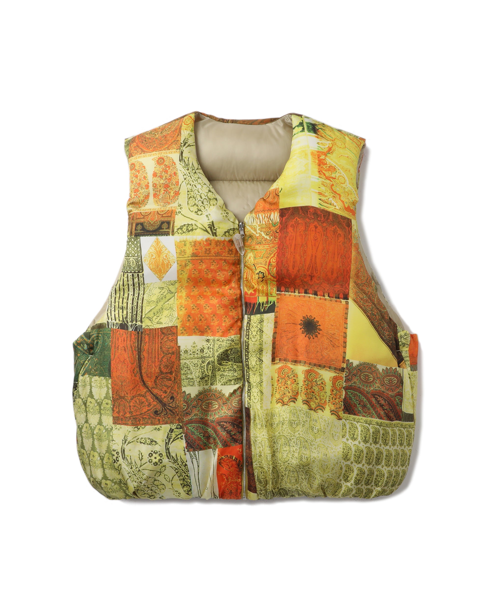 Reversible down vest