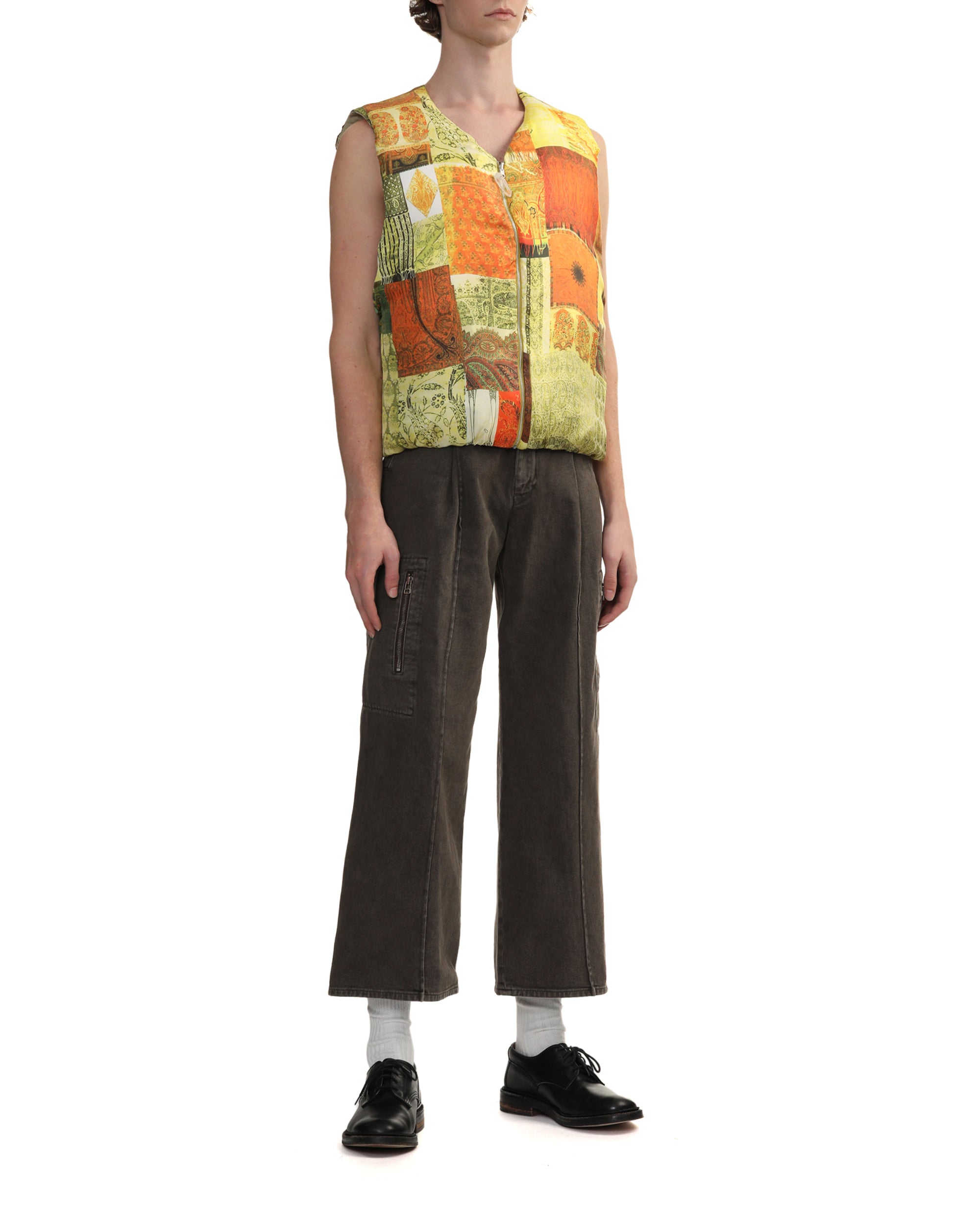 Reversible down vest