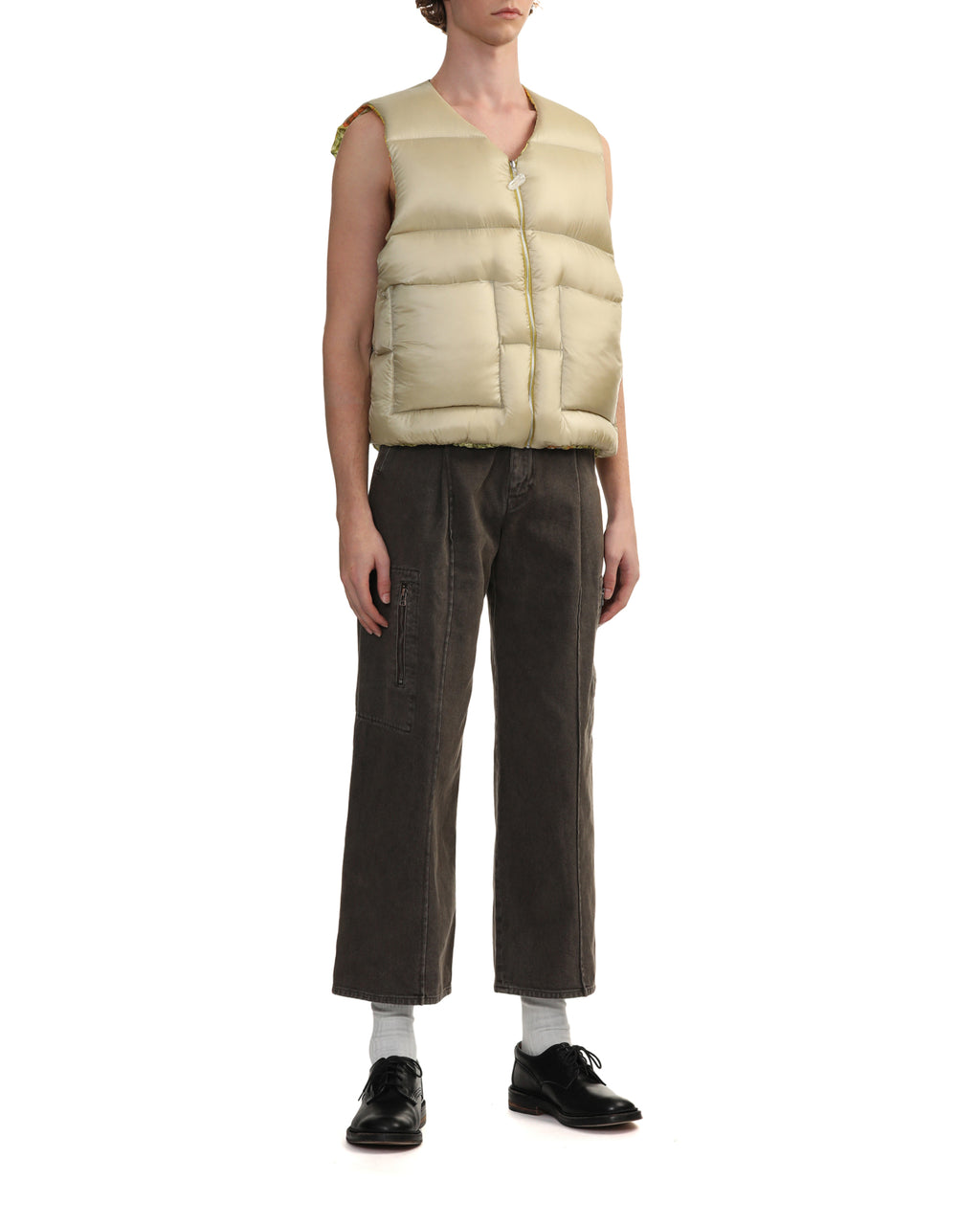 Reversible down vest