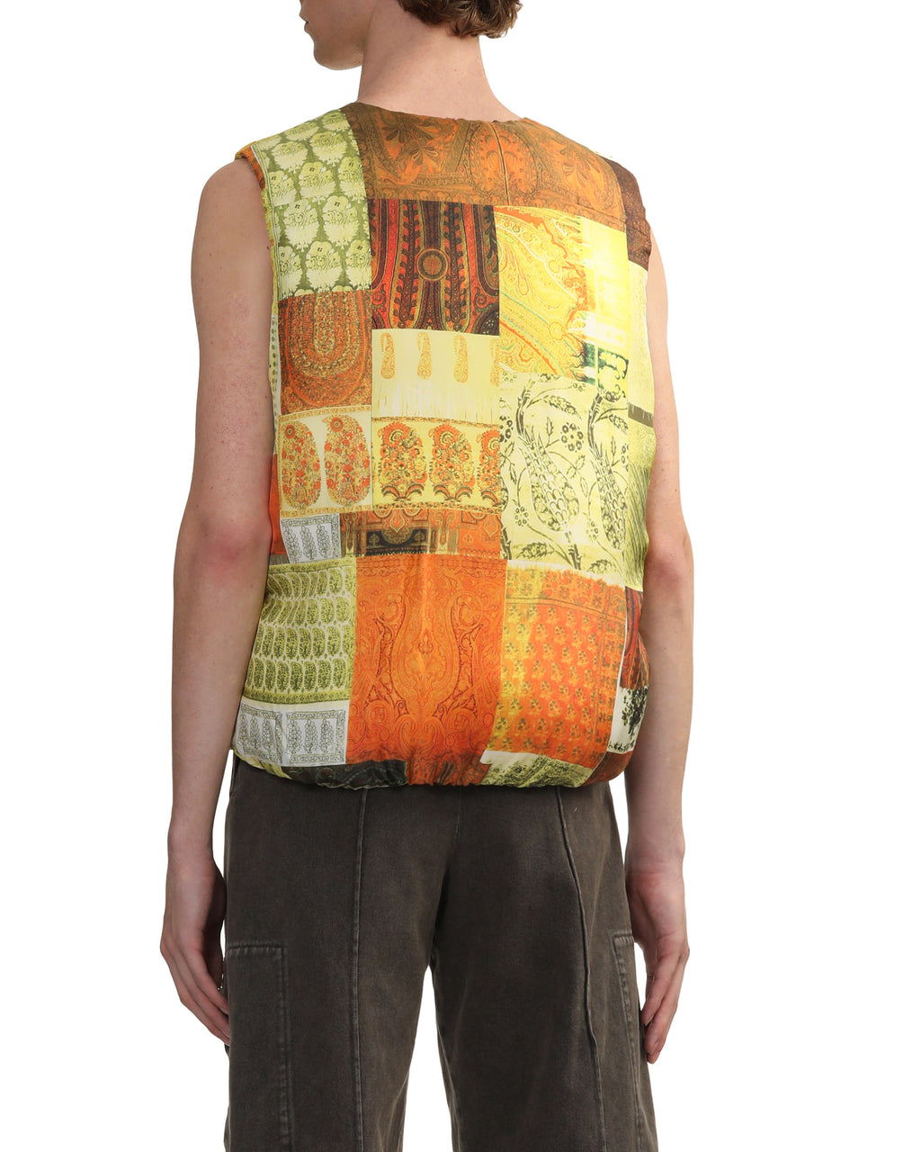 Reversible down vest