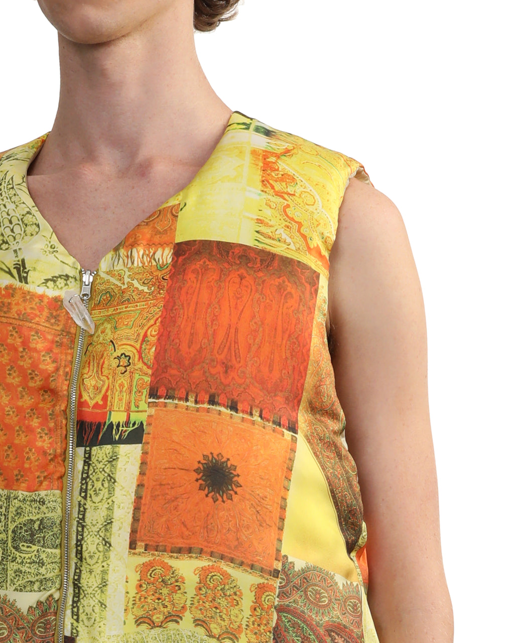 Reversible down vest