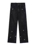 Embellished jeans