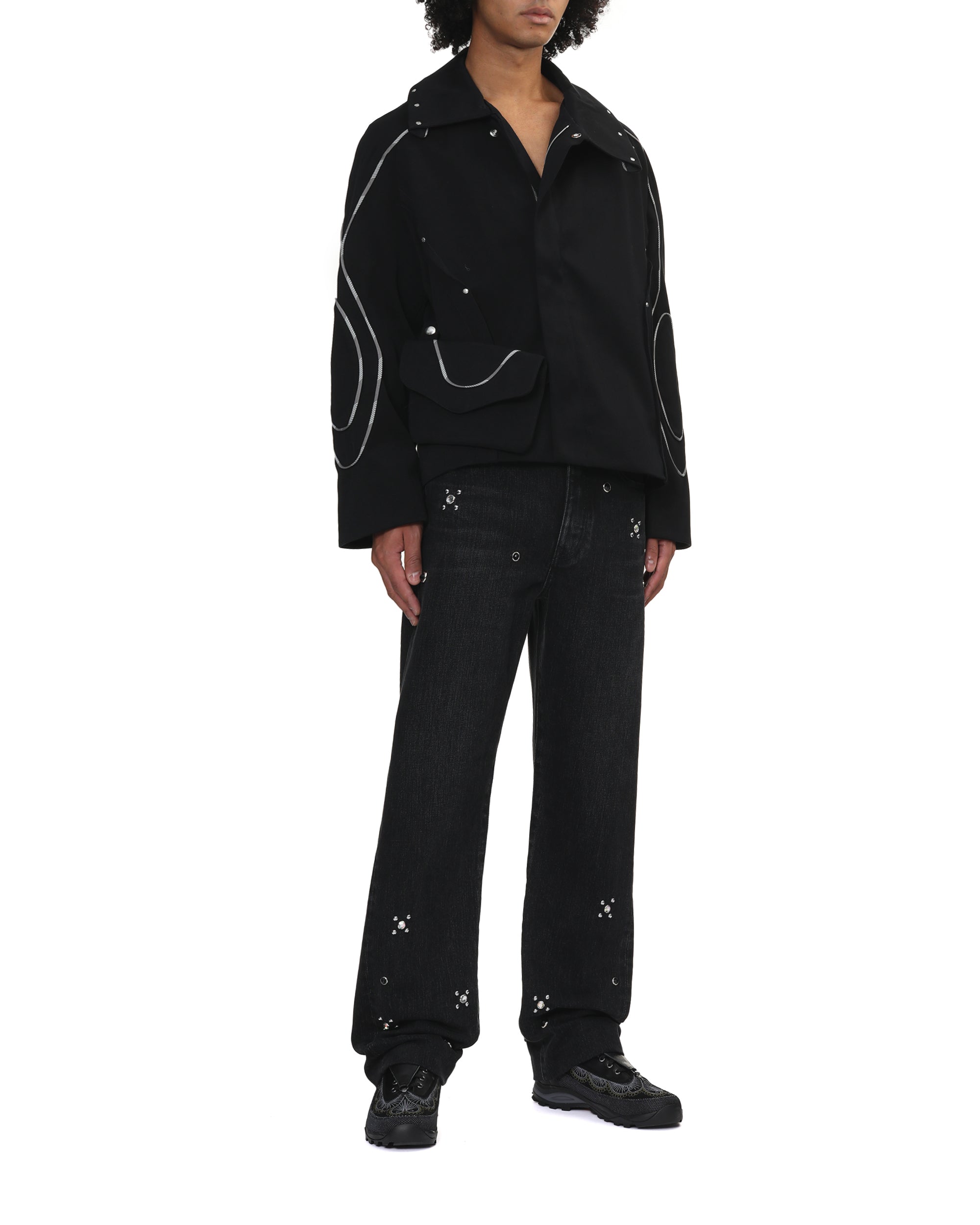 Embellished jeans