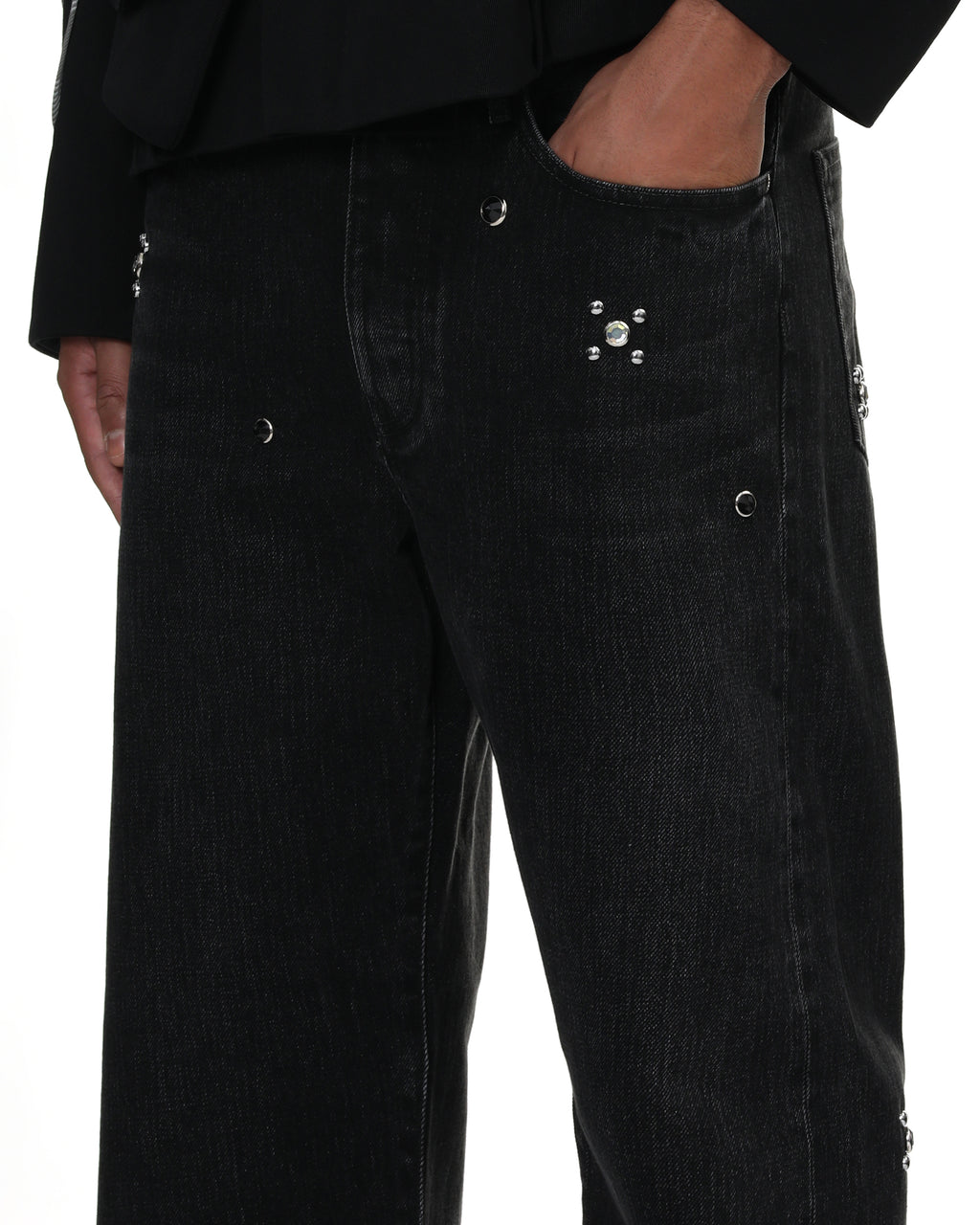 Embellished jeans