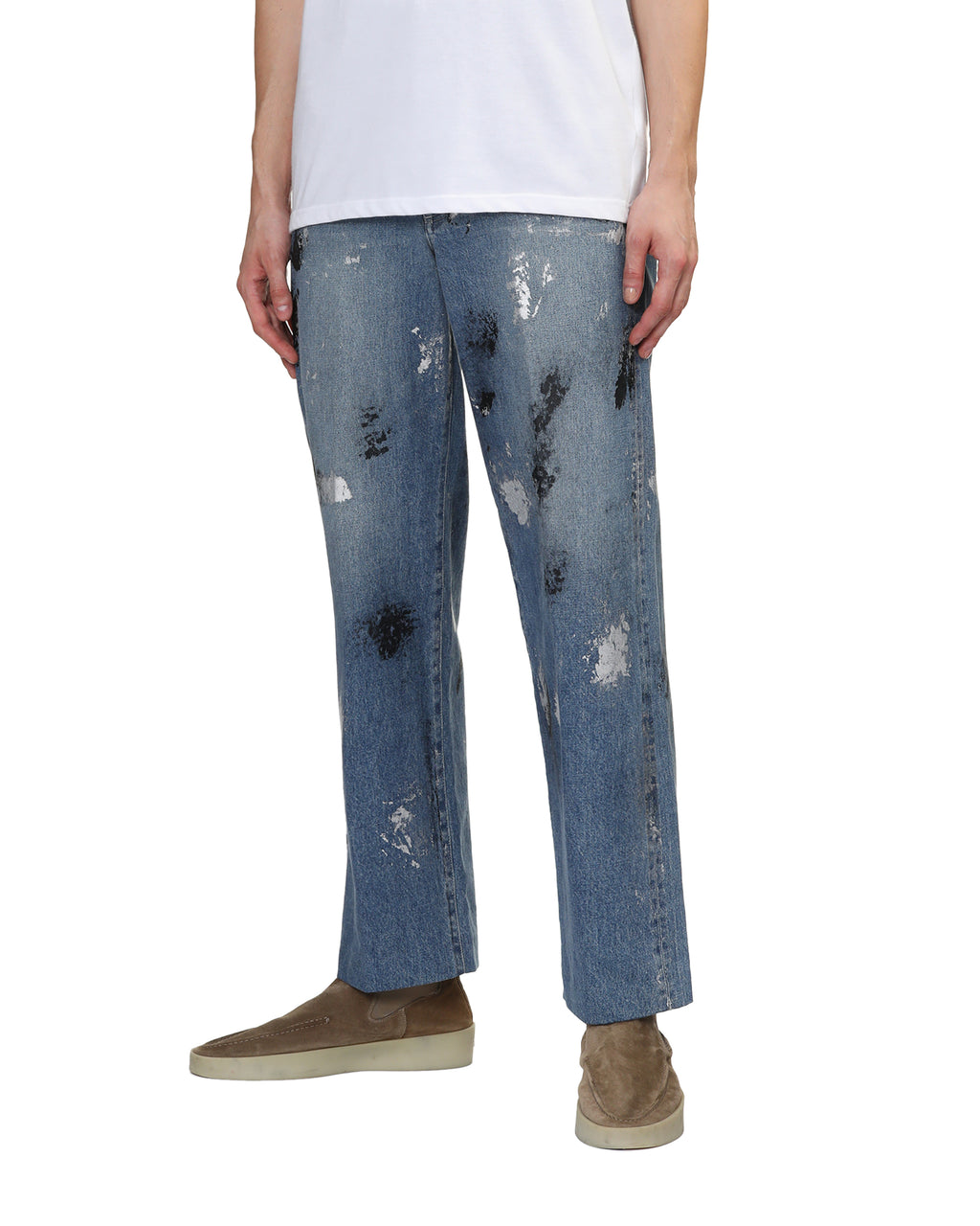Paint accent jeans