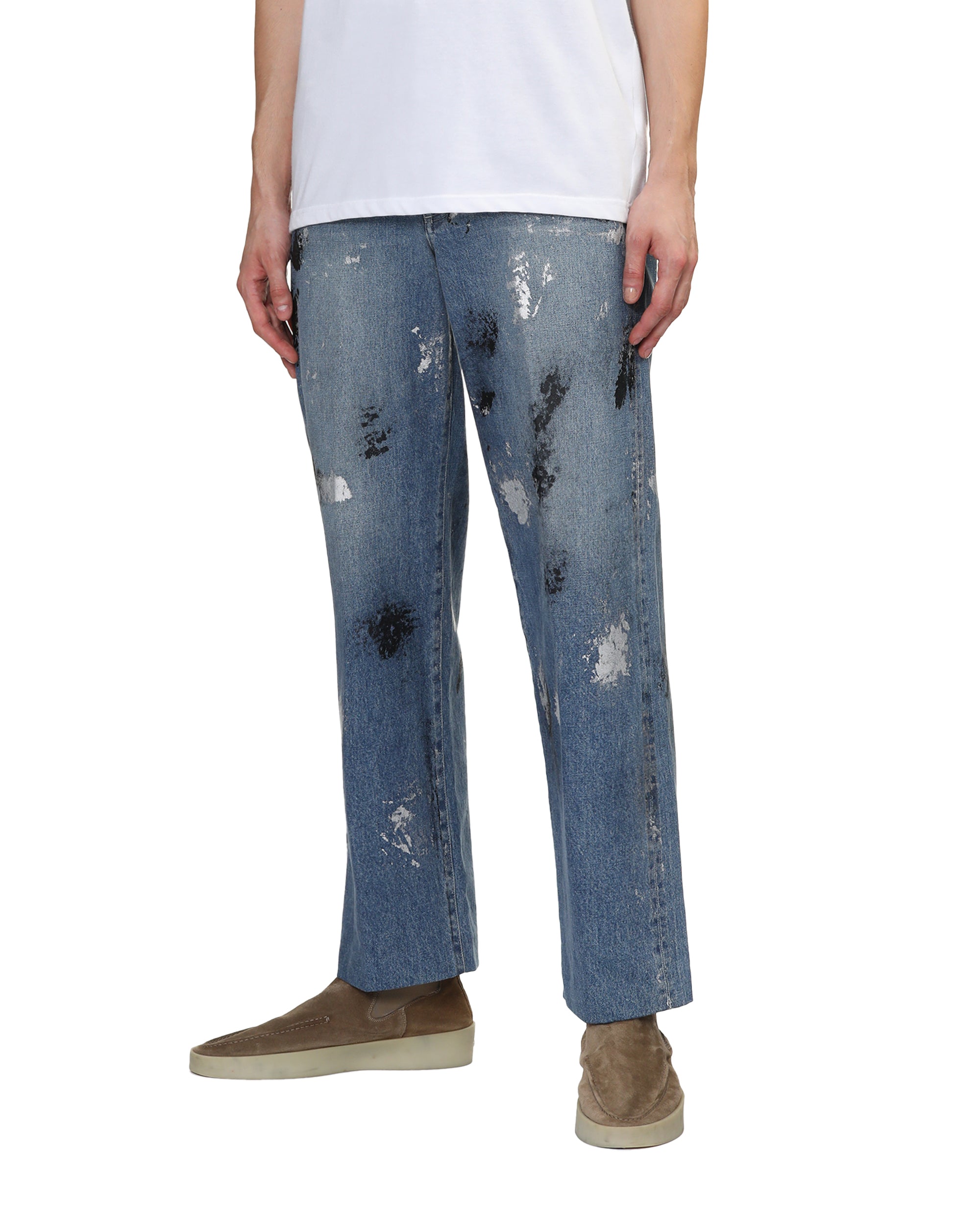 Paint accent jeans