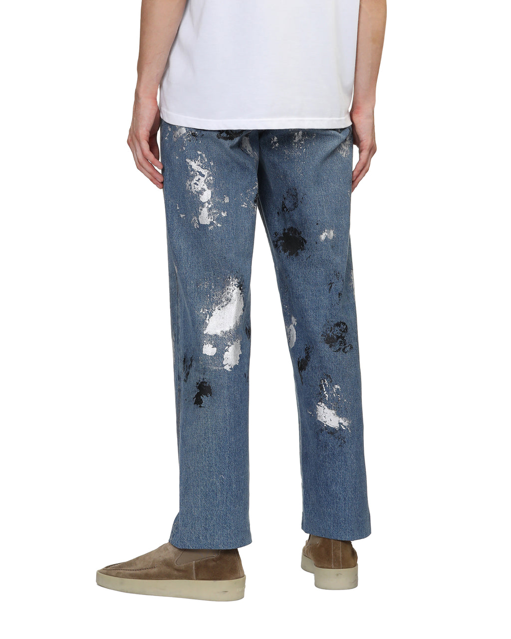 Paint accent jeans