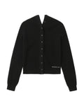 V-neck cardigan