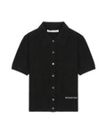 Polo knit top