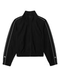 Cropped track jacket