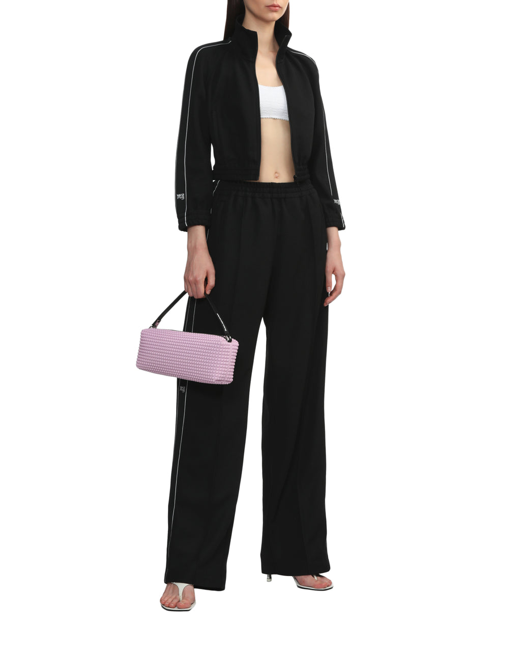 Cropped track jacket