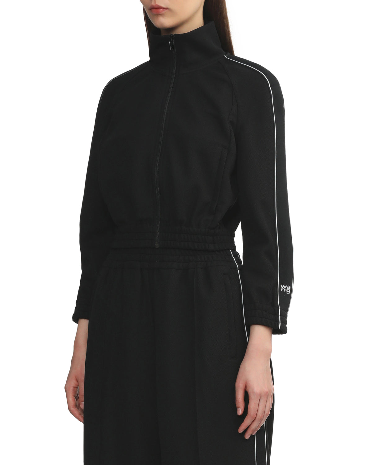 Cropped track jacket