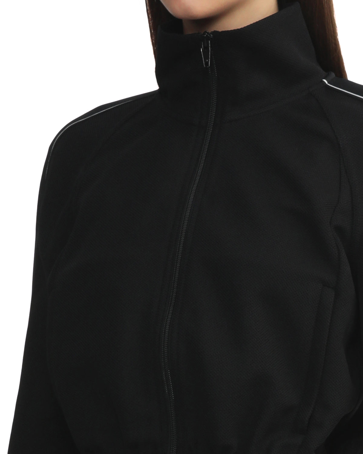 Cropped track jacket