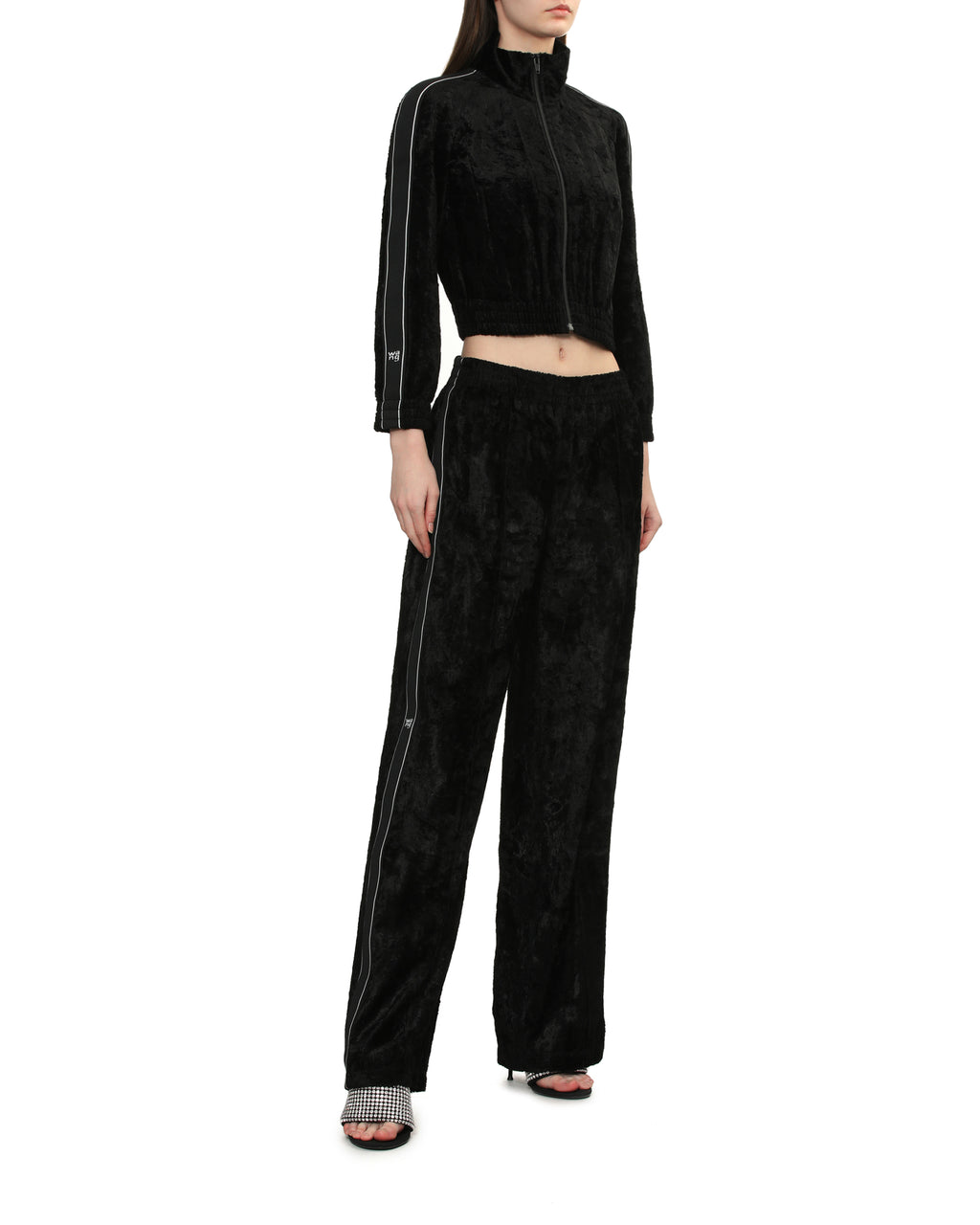 Velour track jacket