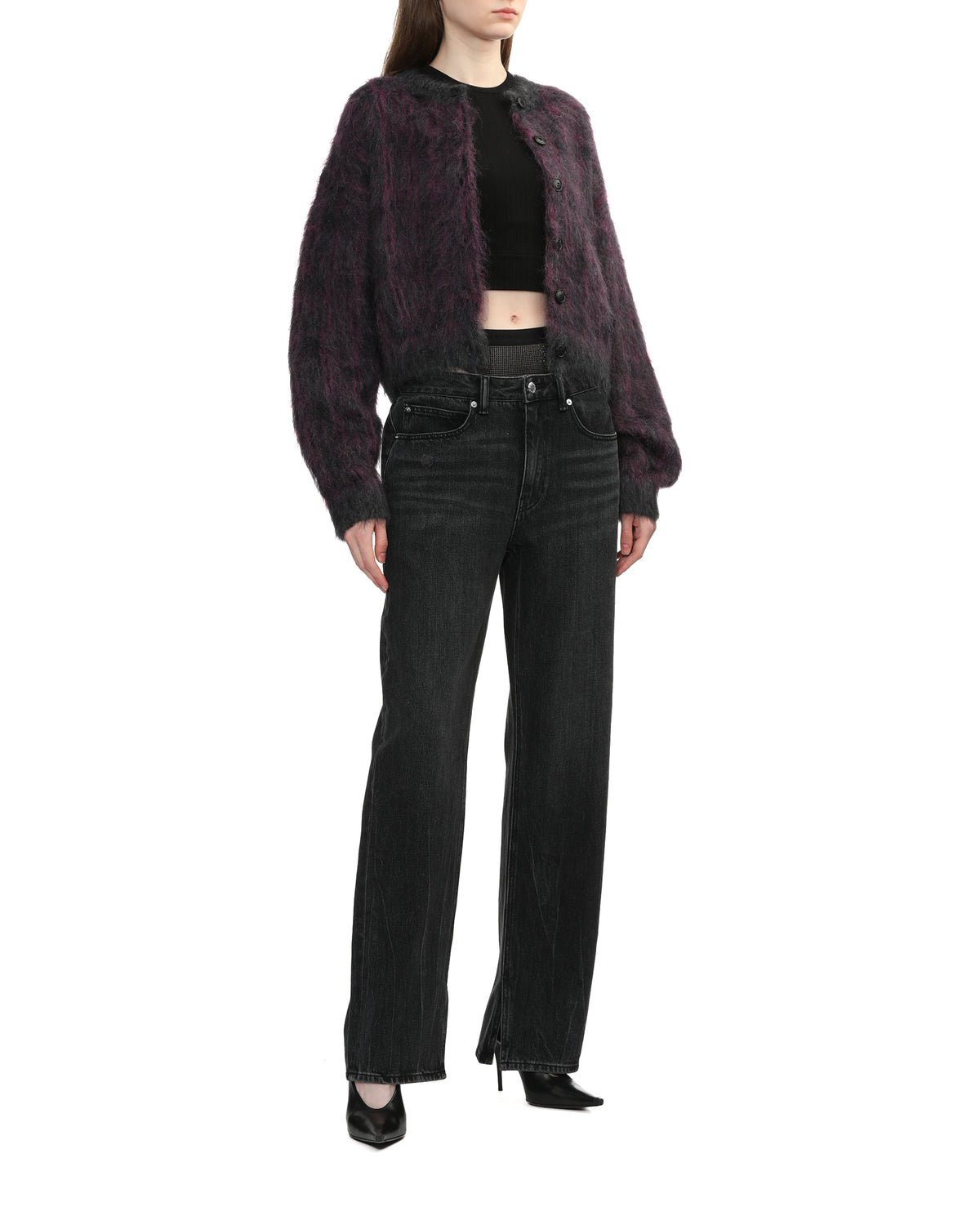 Pre-styled underwear jeans