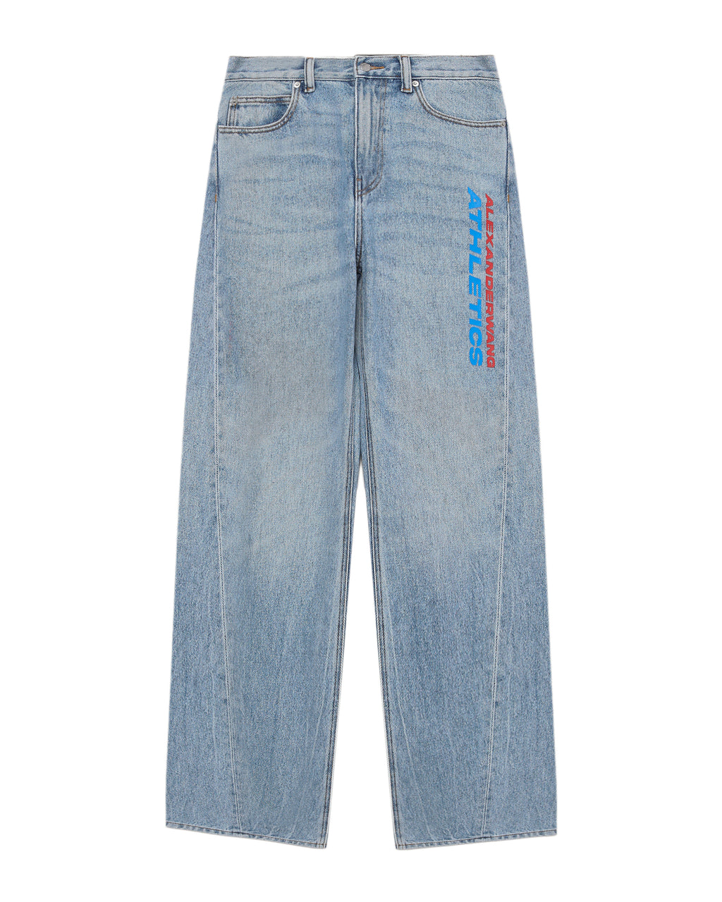 Layered jeans
