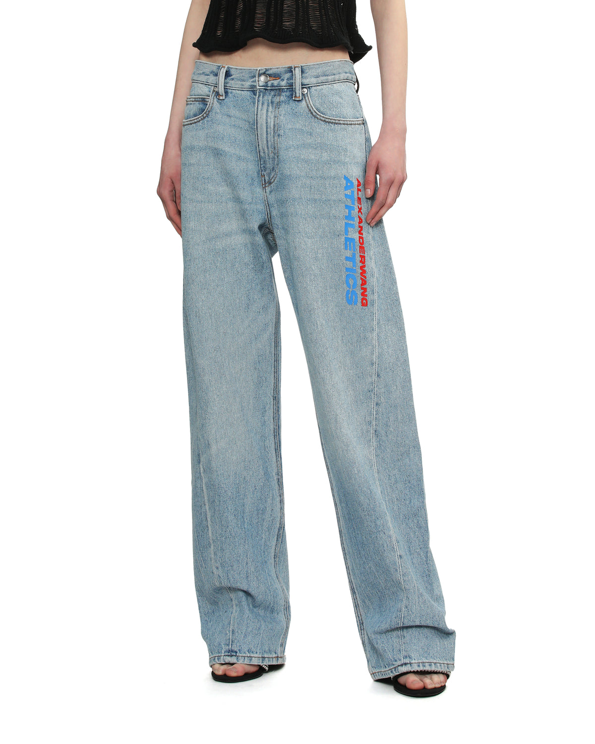 Layered jeans