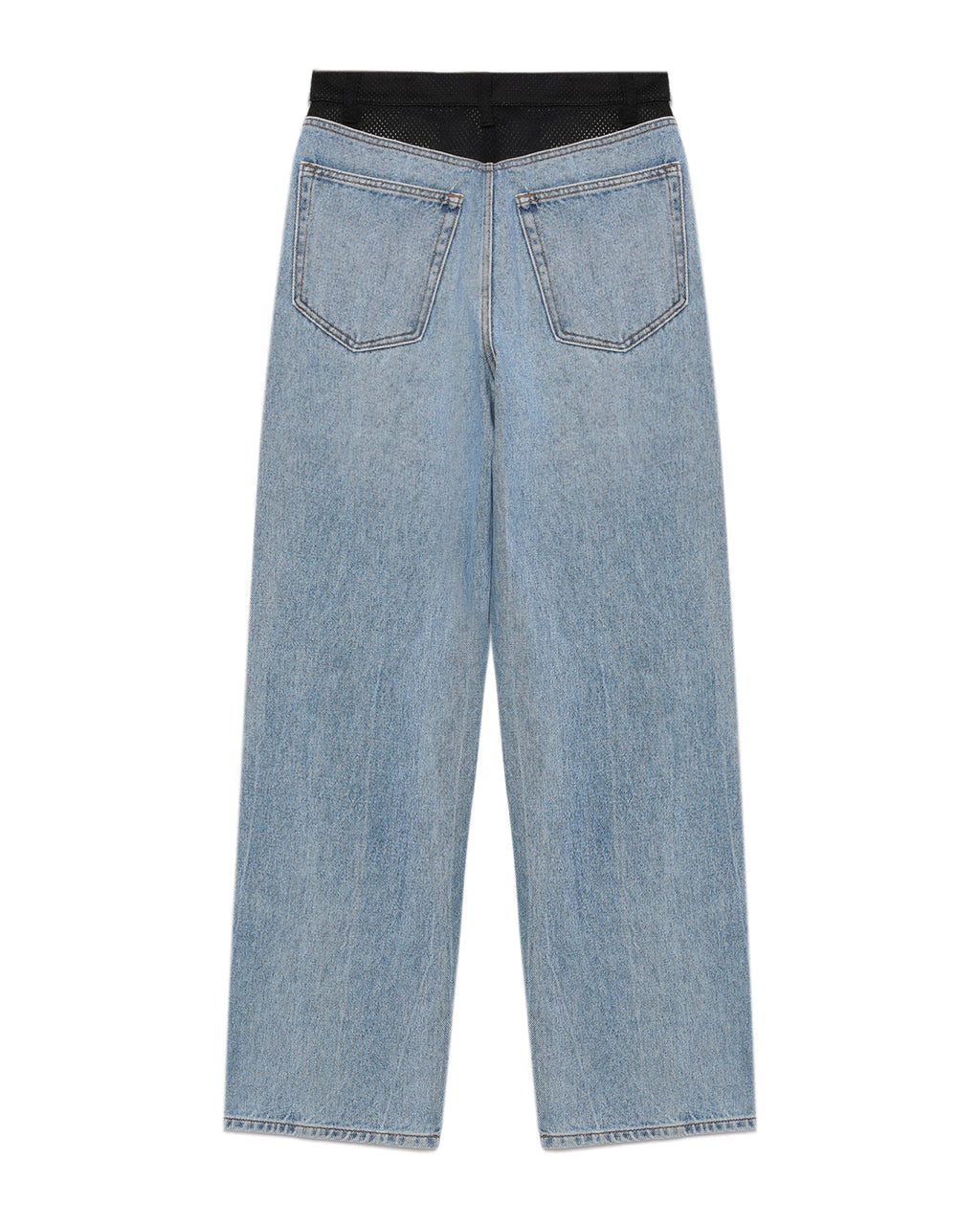 Layered jeans
