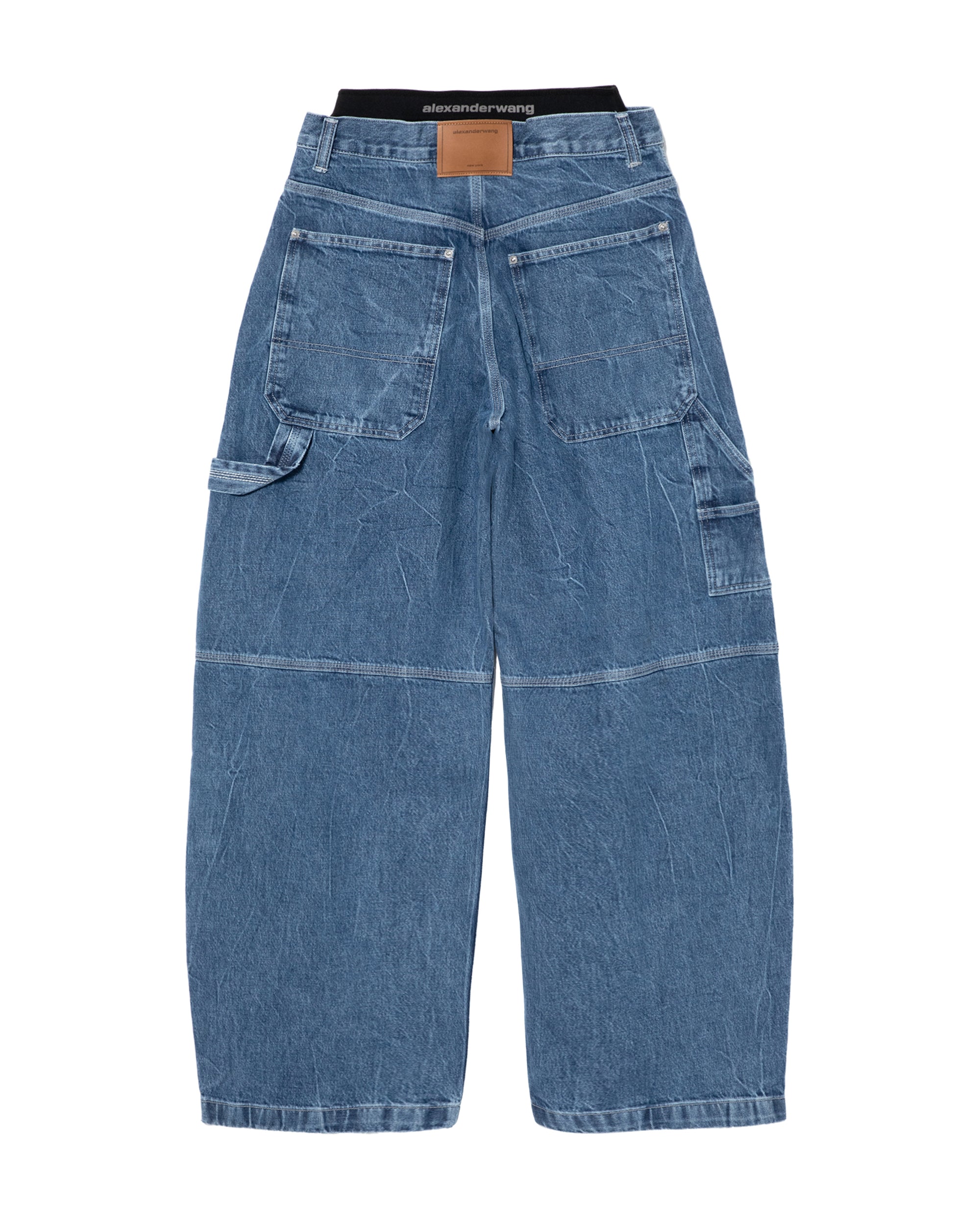 Boxer waist jeans