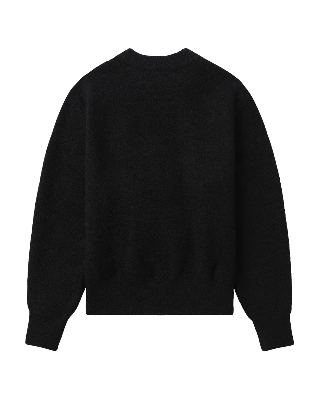 Logo crew neck knit pullover