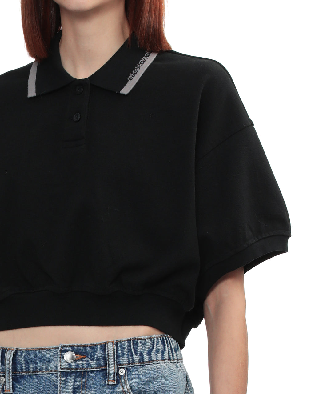 Polo crop top