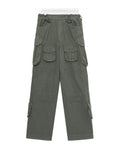 Brief waistband cargo pants