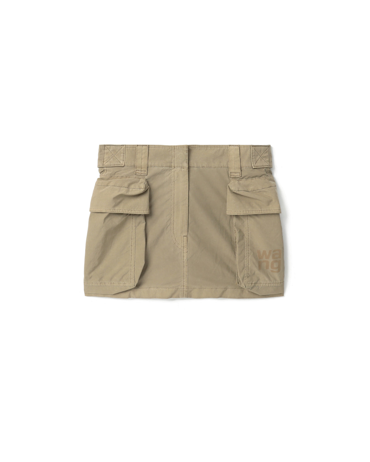 Logo cargo mini skirt