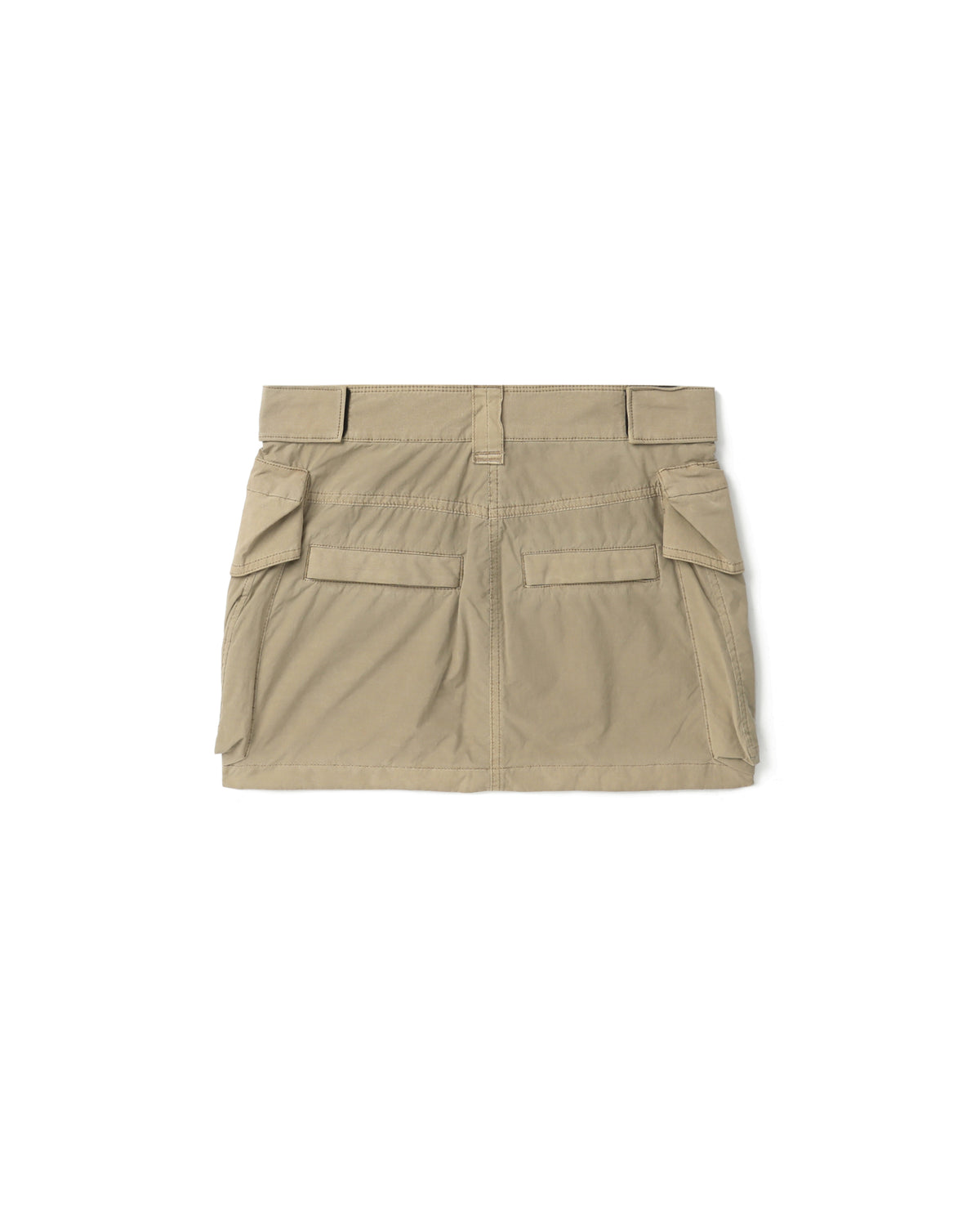 Logo cargo mini skirt