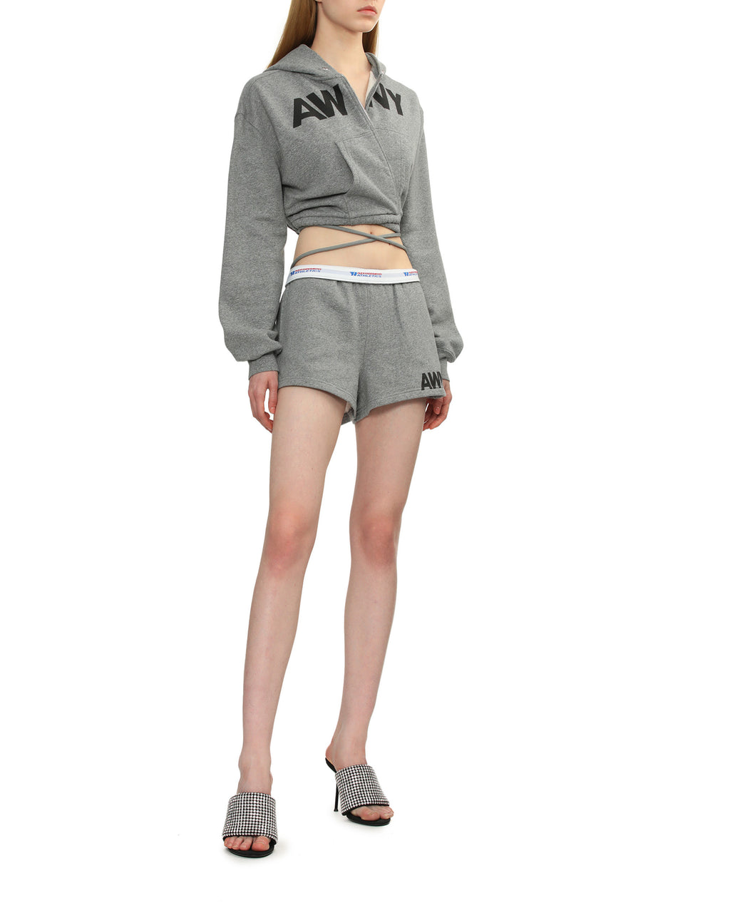 Logo running shorts